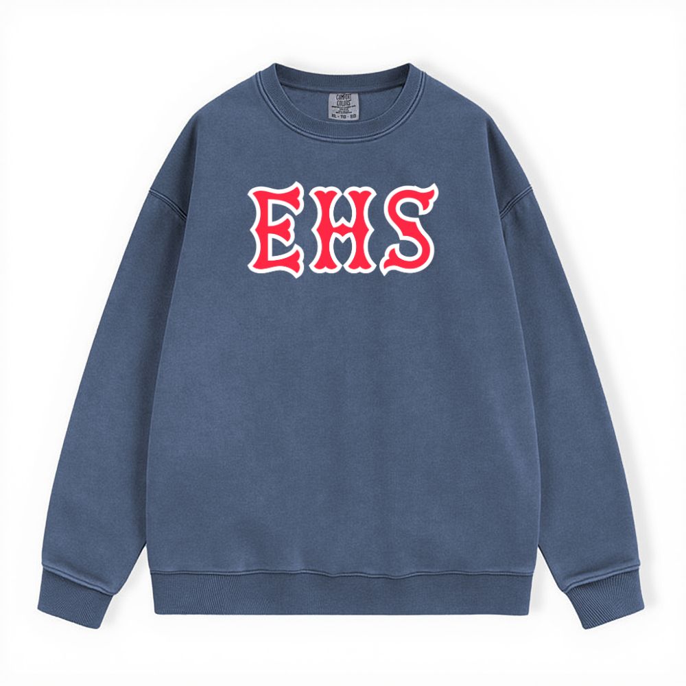 EHS SOX LETTERS CREWNECK