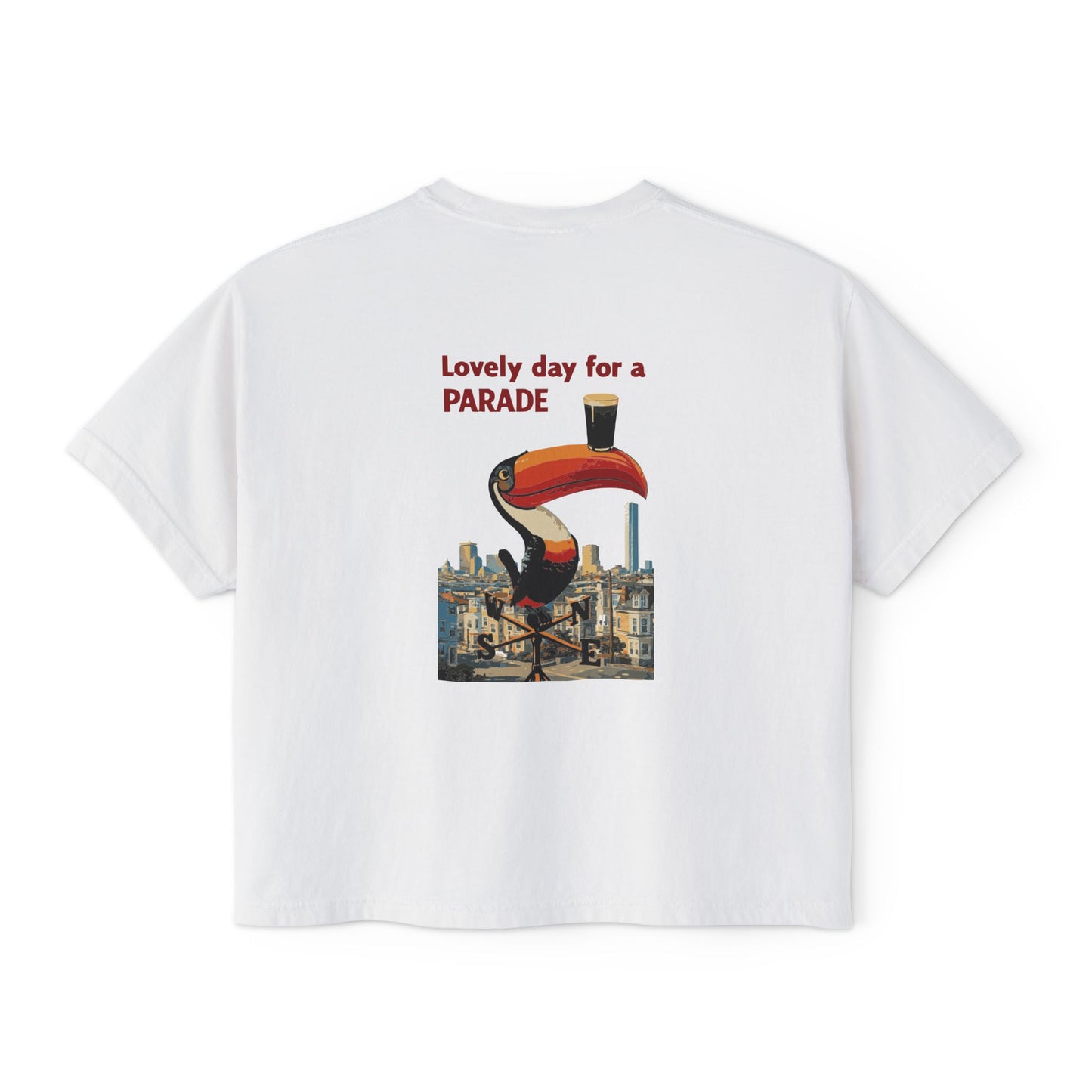 LOVELY DAY FOR A PARADE BOXY TEE