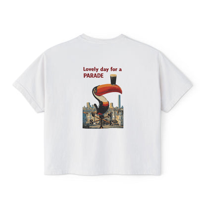 LOVELY DAY FOR A PARADE BOXY TEE