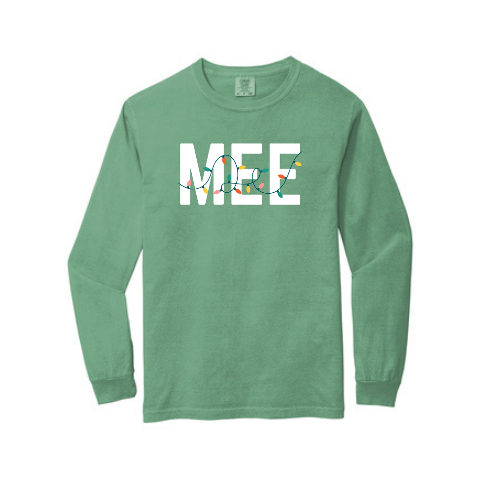 MEE HOLIDAY LIGHTS LONG SLEEVE