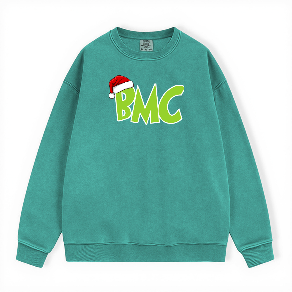 BMC GRINCH COMFORT COLORS CREWNECK