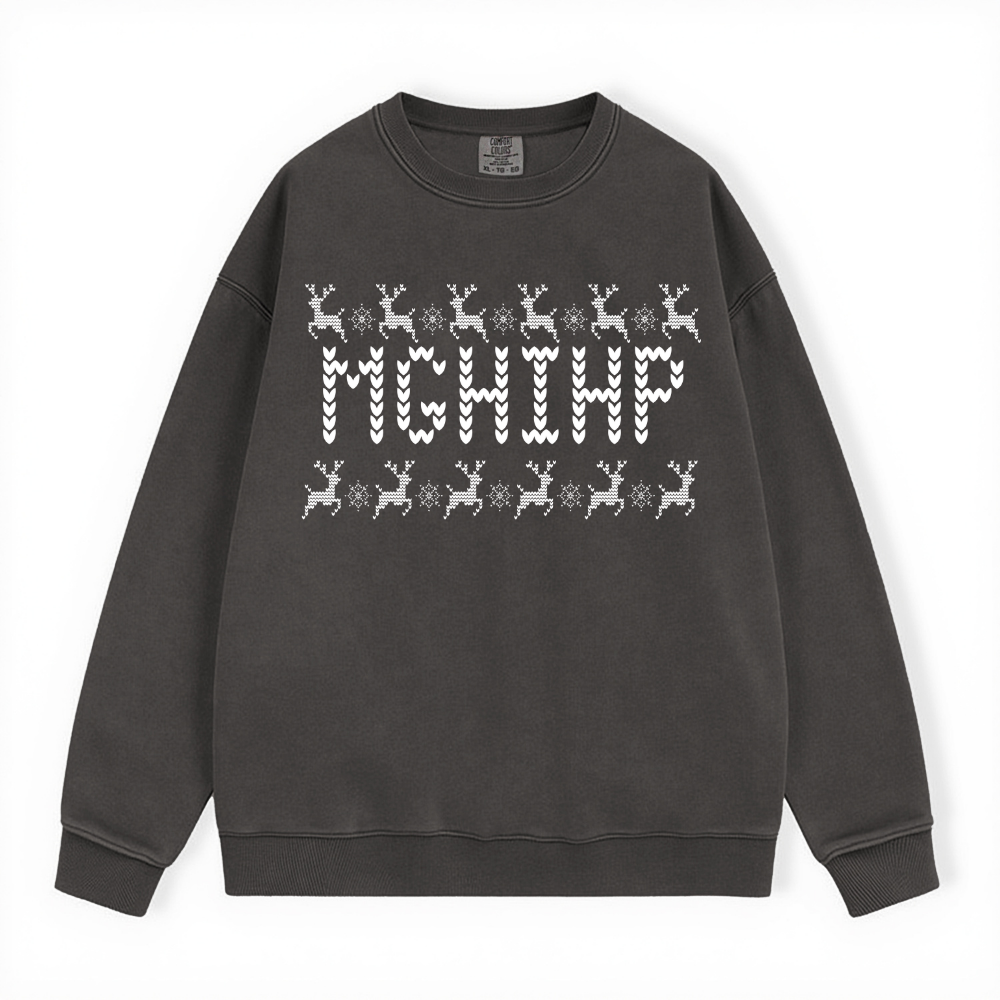 MGHIHP UGLY SWEATER COMFORT COLORS CREWNECK