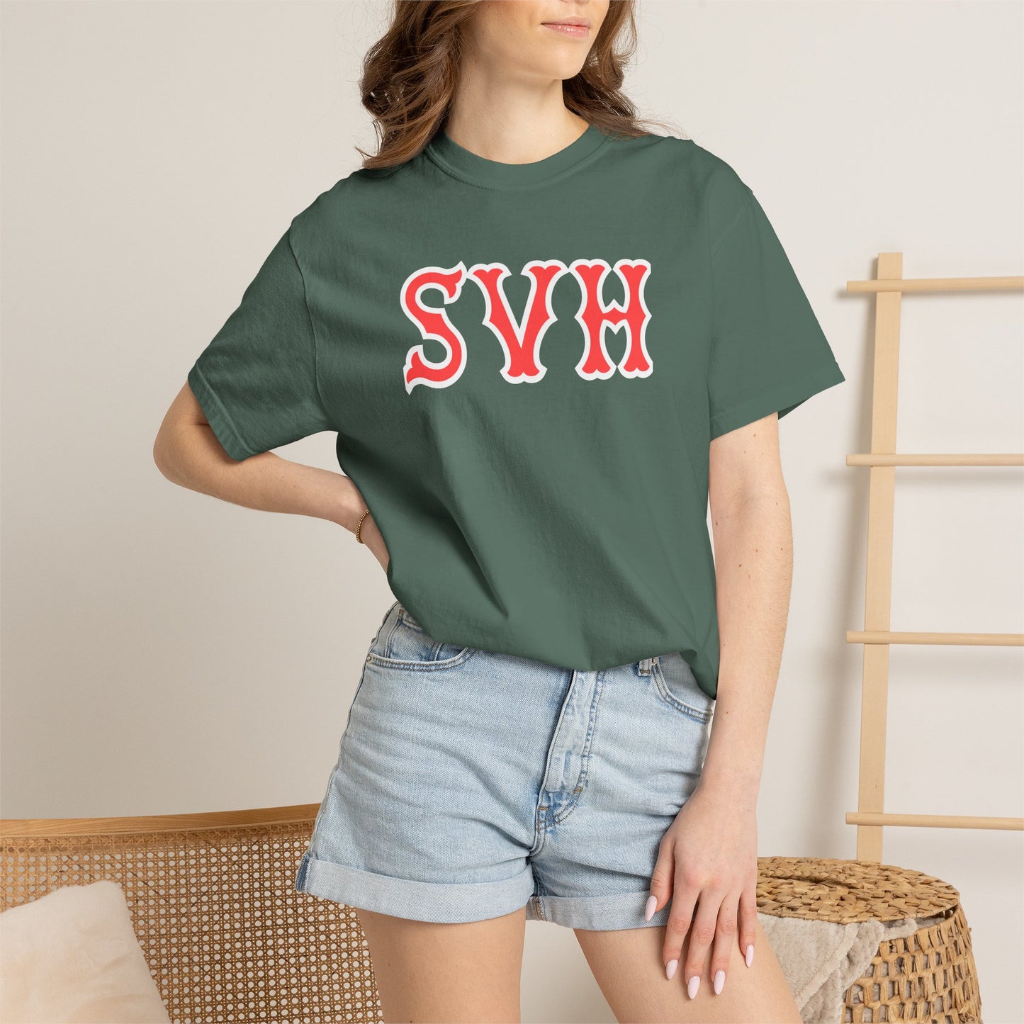 SVH SOX LETTERS TEE