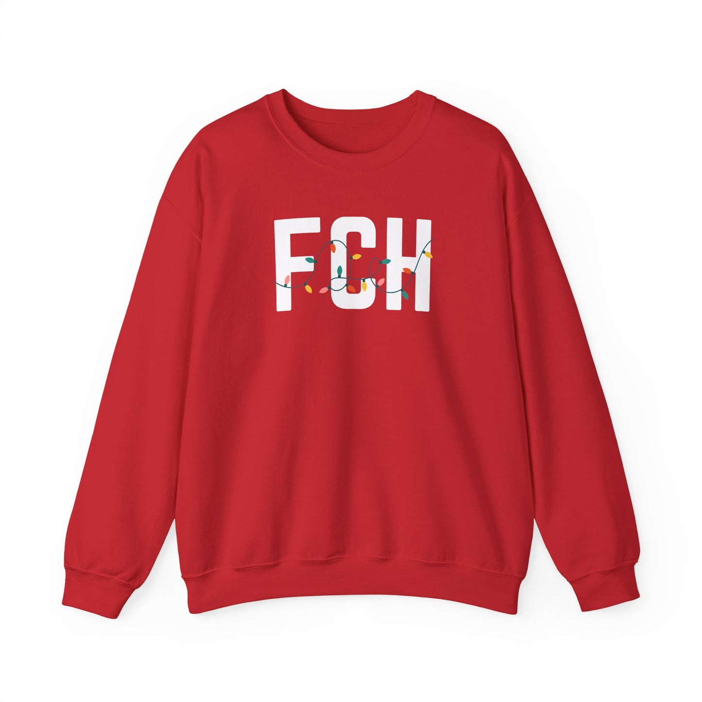 FCH HOLIDAY LIGHTS HEAVY BLEND CREWNECK