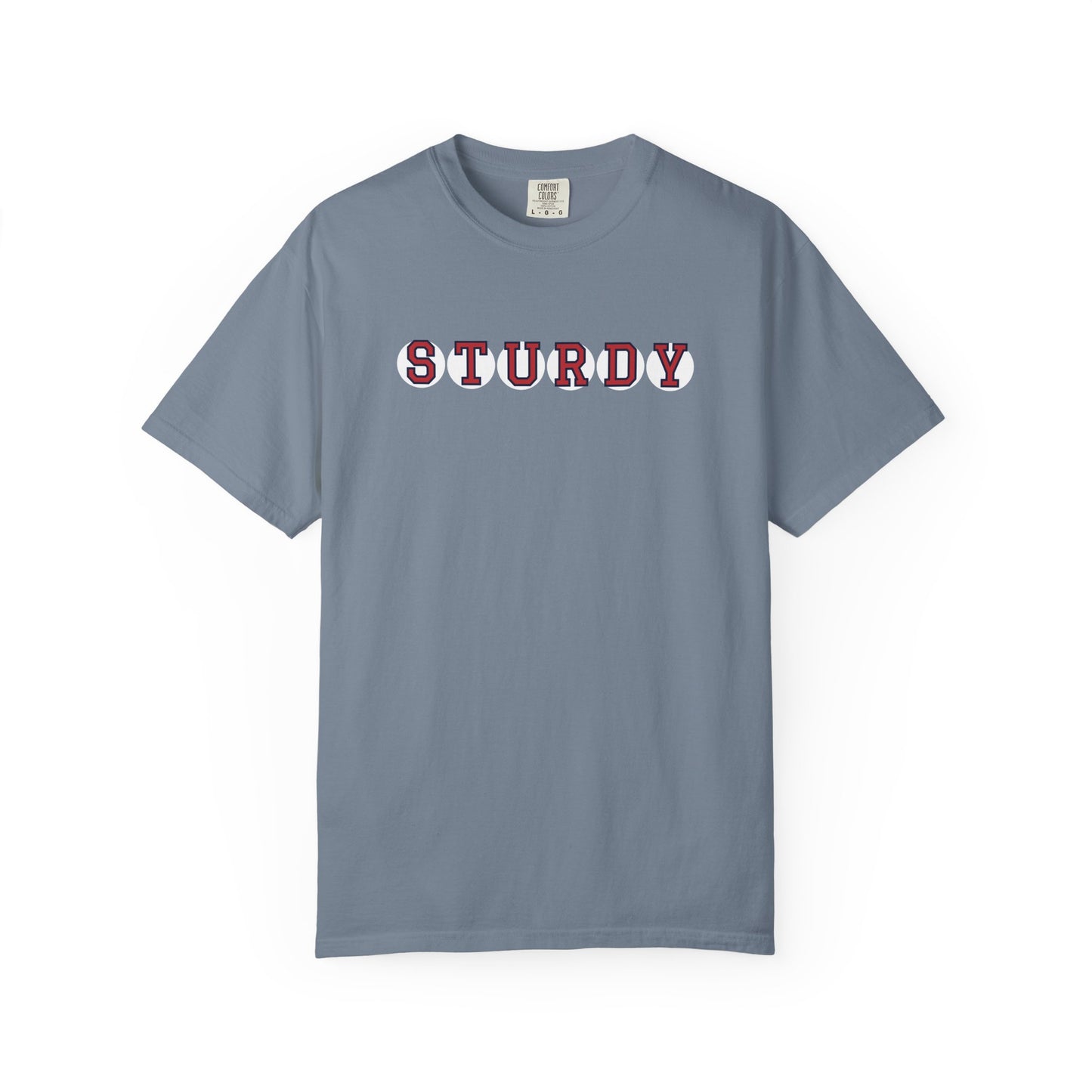 STURDY RETIRED SOX LETTERS TEE