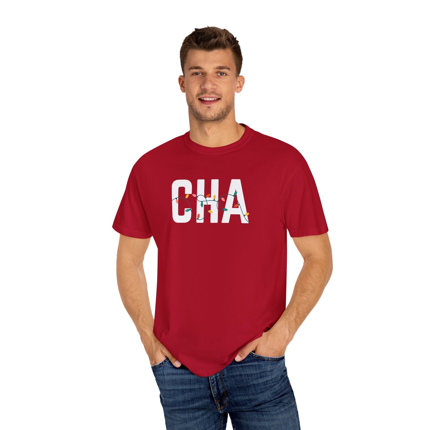 CHA HOLIDAY LIGHTS T-SHIRT