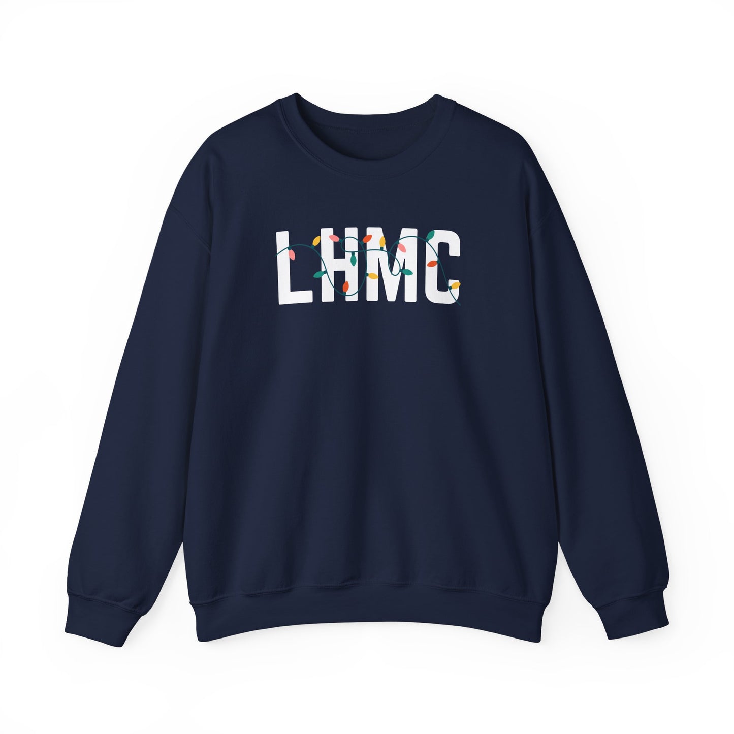 LHMC HOLIDAY LIGHTS HEAVY BLEND CREWNECK