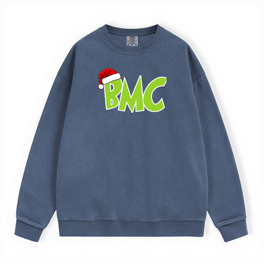 BMC GRINCH COMFORT COLORS CREWNECK
