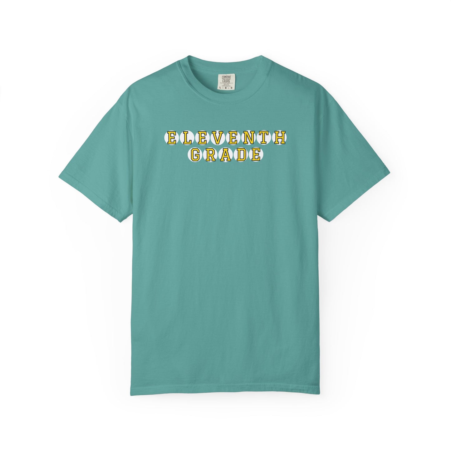 ELEVENTH GRADE YELLOW PLAYER LETTERS T-SHIRT