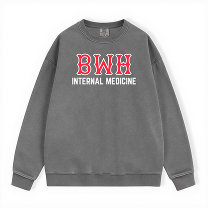 BWH INTERNAL MEDICINE COMFORT COLORS CREWNECK