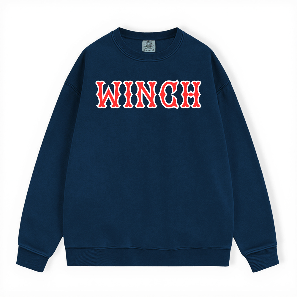 WINCH  SOX LETTERS CREWNECK
