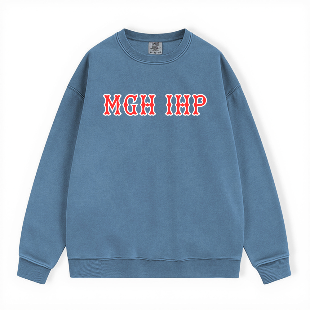 MGH IHP SOX LETTERS COMFORT COLORS CREWNECK