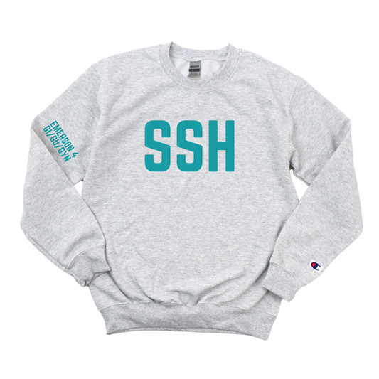 TEAL SSH EMERGENCY DEPARTMENT - CHAMPION CREWNECK