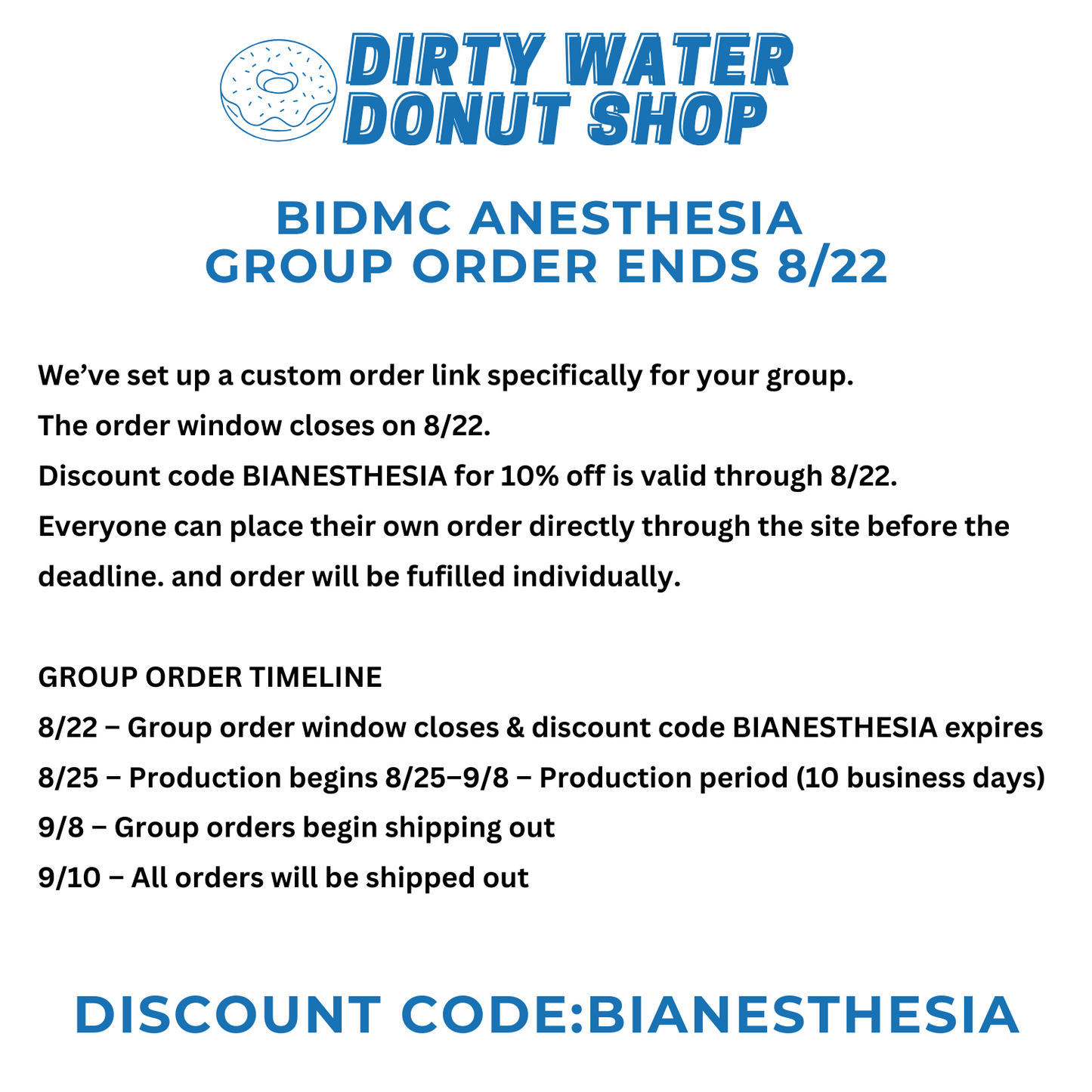 ROYAL BLUE BIDMC ANESTHESIA CHAMPION CREWNECK