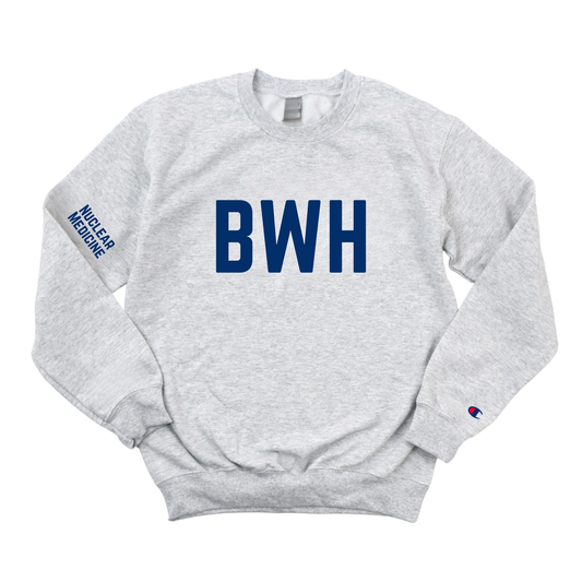 BWH NUCLEAR MEDICINE RADIOLOGY NAVY CREWNECK