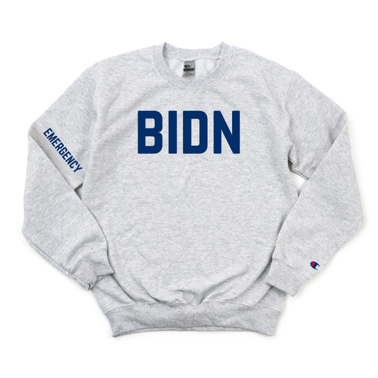 NAVY BIDN - EMERGENCY CHAMPION CREWNECK