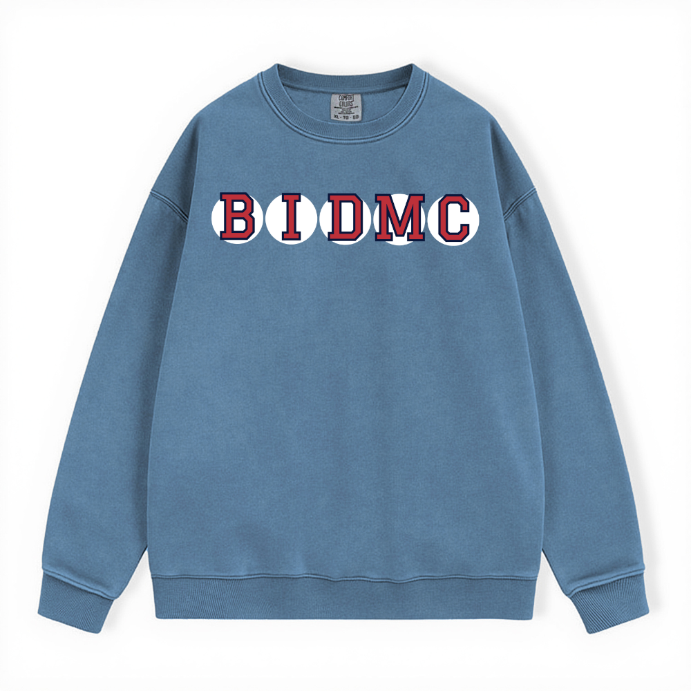 BIDMC RETIRED SOX LETTERS CREWNECK