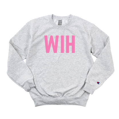 PINK WIH NONSPECIFIC CHAMPION CREWNECK