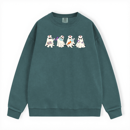 BOO BOO CREW GHOST CREWNECK