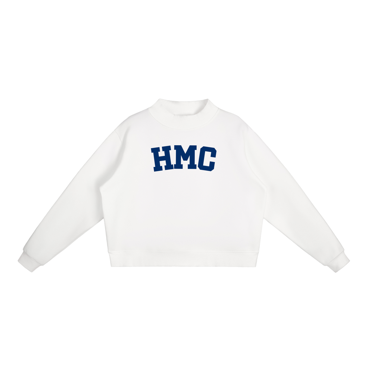 HMC BLOCK LETTER MOCK NECK