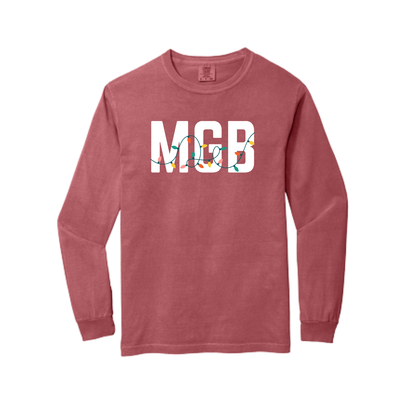 MGB HOLIDAY LIGHTS LONG SLEEVE