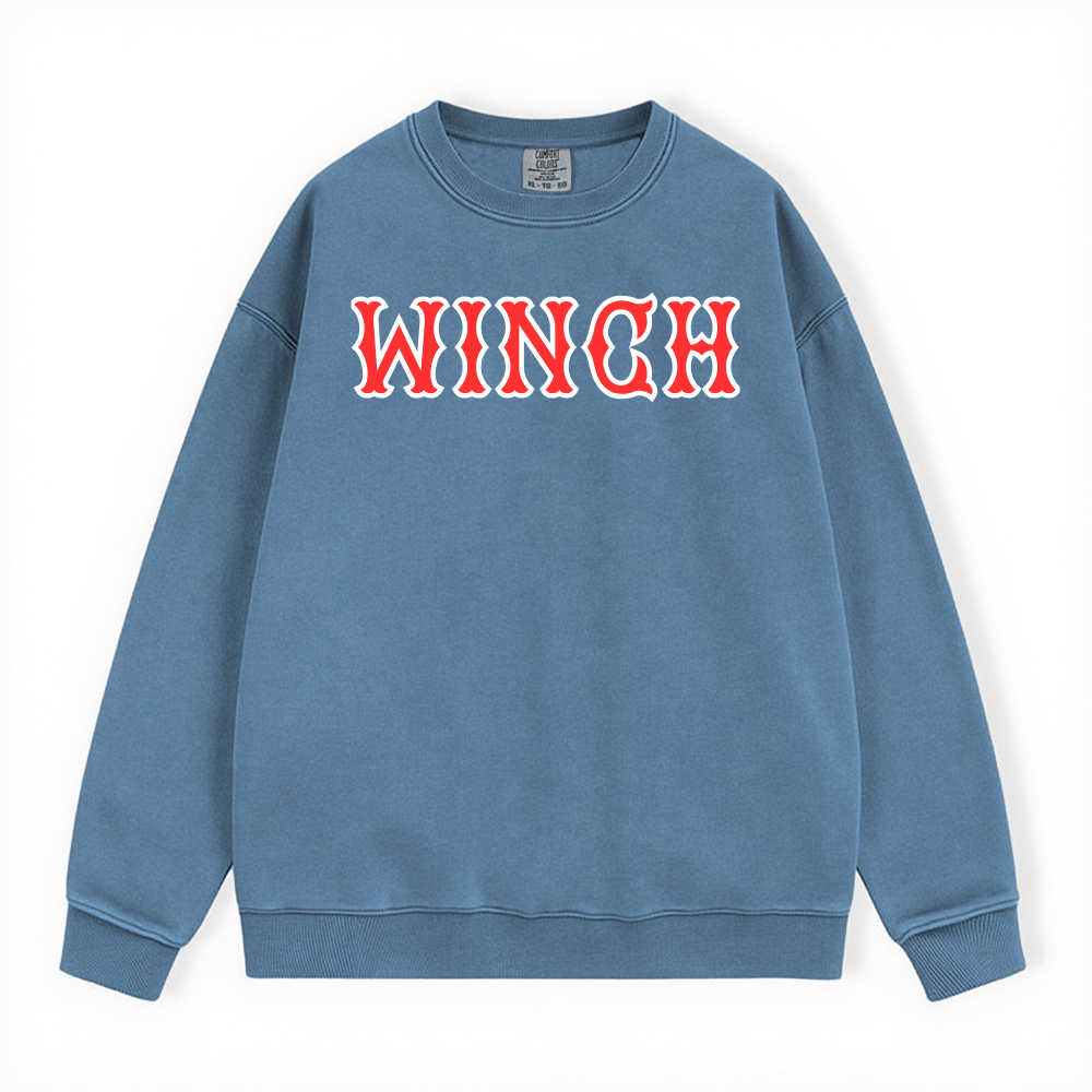 WINCH  SOX LETTERS CREWNECK