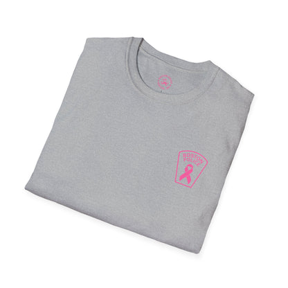 BOSTON POLICE BREAST CANCER AWARENESS SOFTSTYLE T-SHIRT