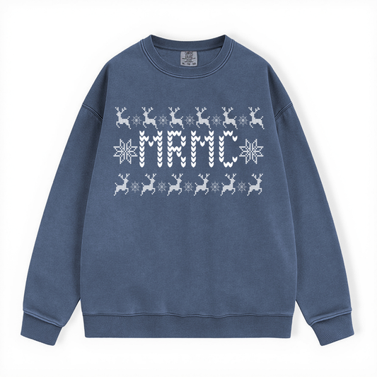 MRMC UGLY SWEATER COMFORT COLORS CREWNECK
