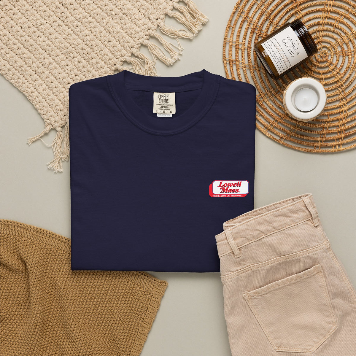 A LOT TO LIKE ABOUT LOWELL COMFORT COLORS TEE