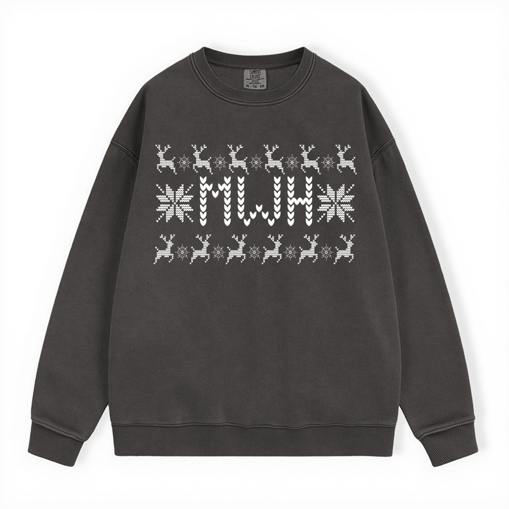 MWH UGLY SWEATER COMFORT COLORS CREWNECK