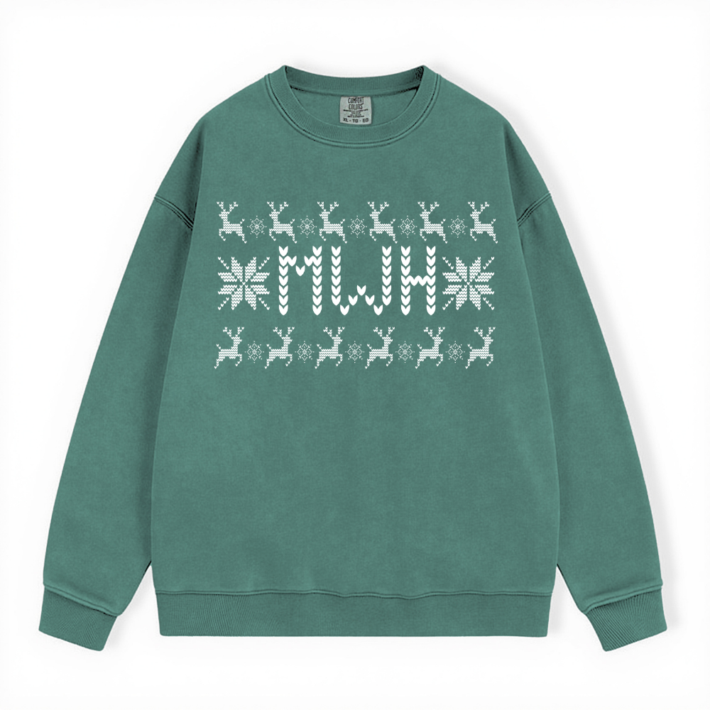 MWH UGLY SWEATER COMFORT COLORS CREWNECK