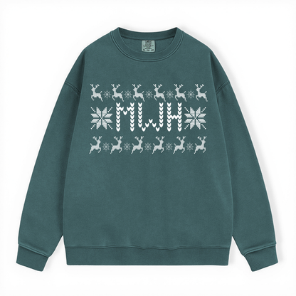 MWH UGLY SWEATER COMFORT COLORS CREWNECK