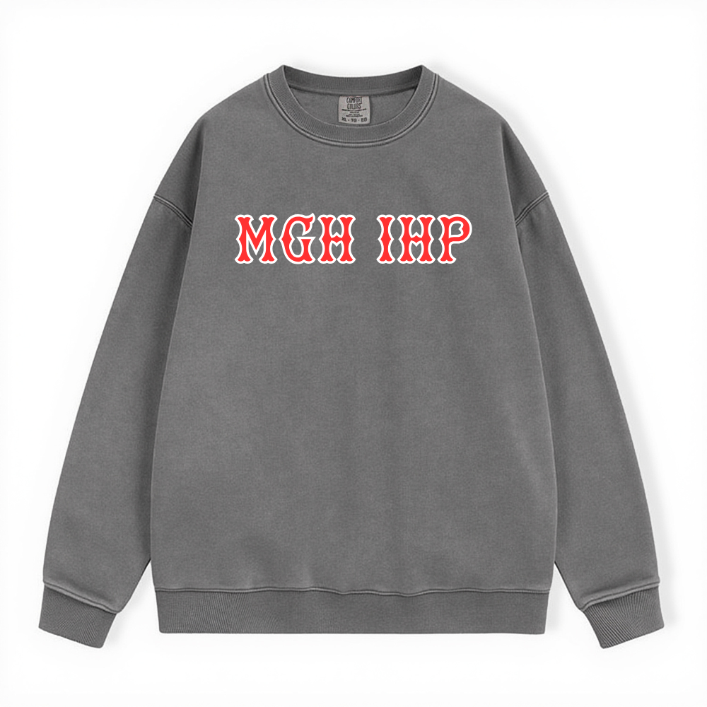 MGH IHP SOX LETTERS COMFORT COLORS CREWNECK
