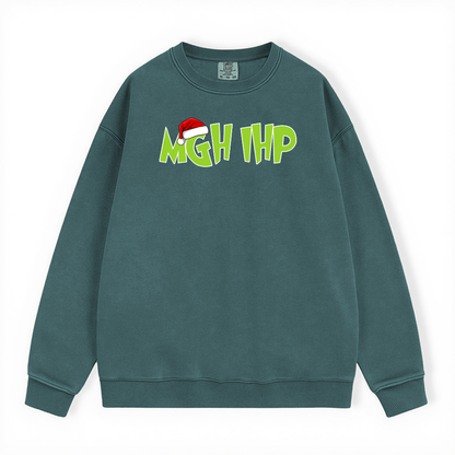 MGH IHP GRINCH COMFORT COLORS CREWNECK