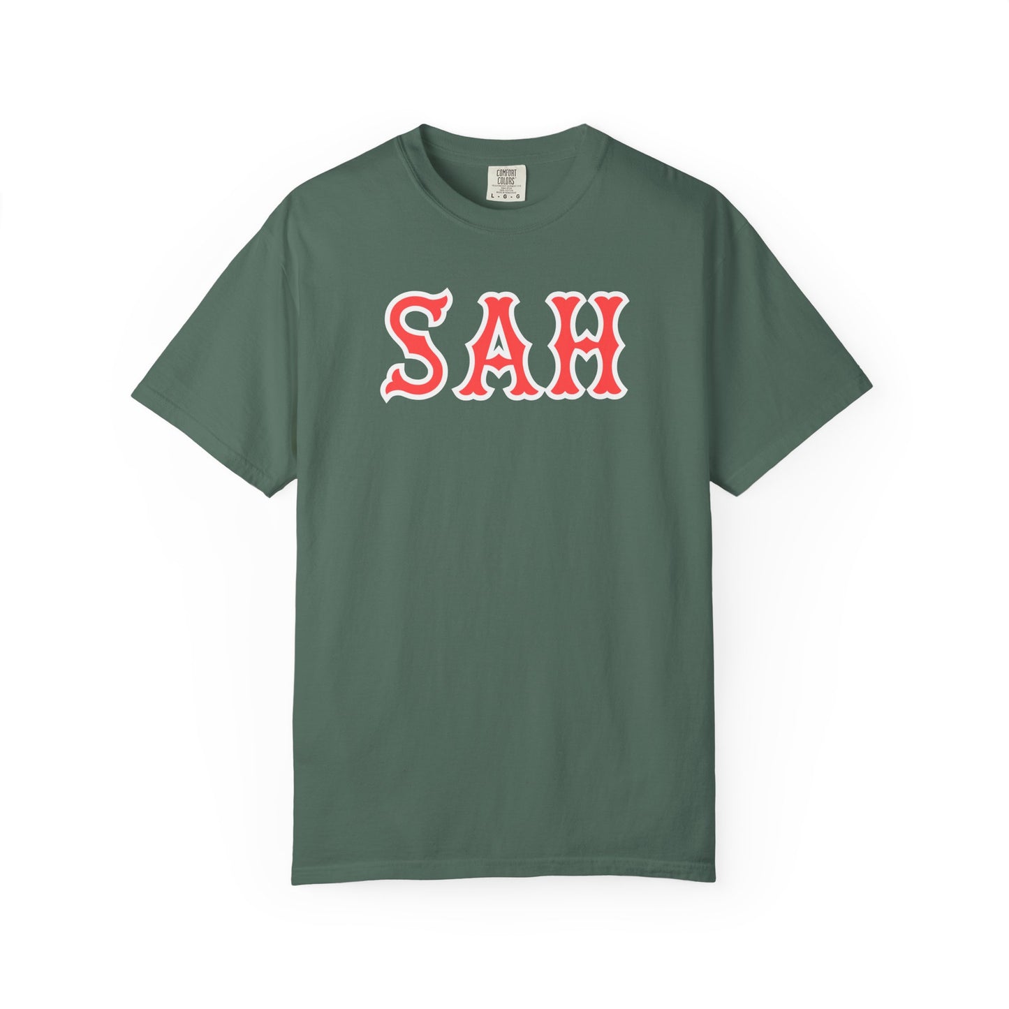 SAH SOX LETTERS TEE