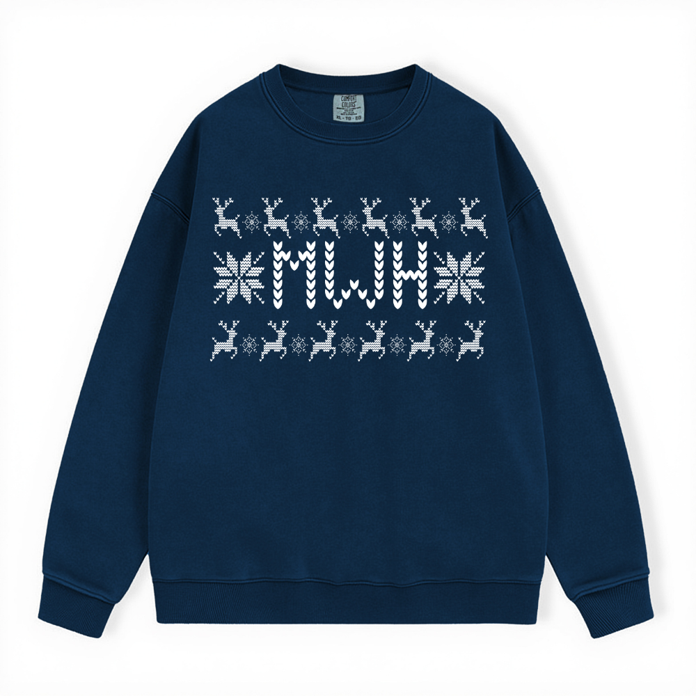 MWH UGLY SWEATER COMFORT COLORS CREWNECK