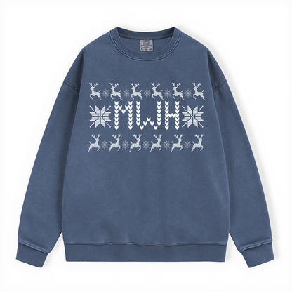 MWH UGLY SWEATER COMFORT COLORS CREWNECK