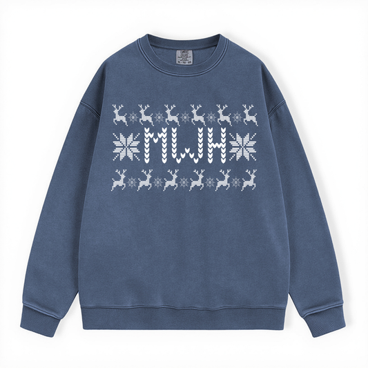 MWH UGLY SWEATER COMFORT COLORS CREWNECK