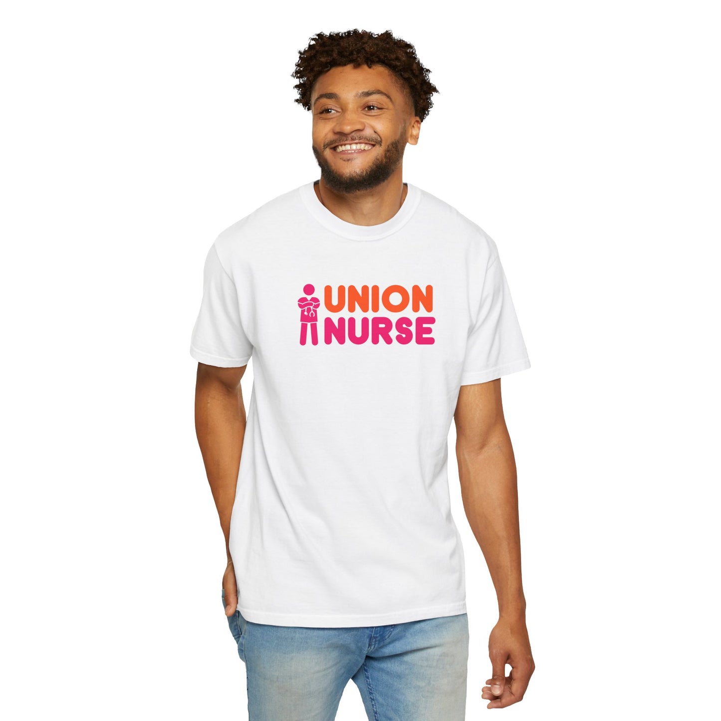 UNION NURSE COMFORT COLORS T SHIRT