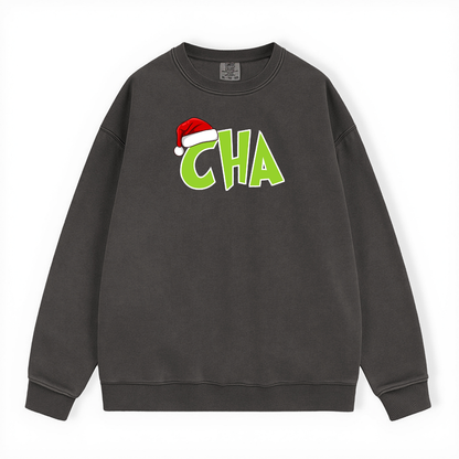 CHA GRINCH COMFORT COLORS CREWNECK