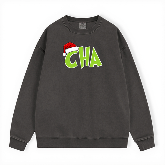 CHA GRINCH COMFORT COLORS CREWNECK