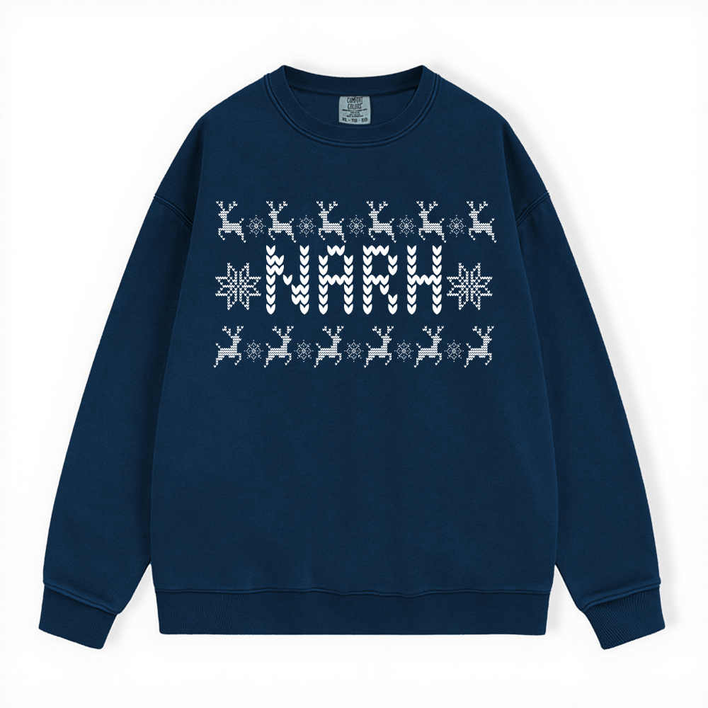 NARH UGLY SWEATER COMFORT COLORS CREWNECK