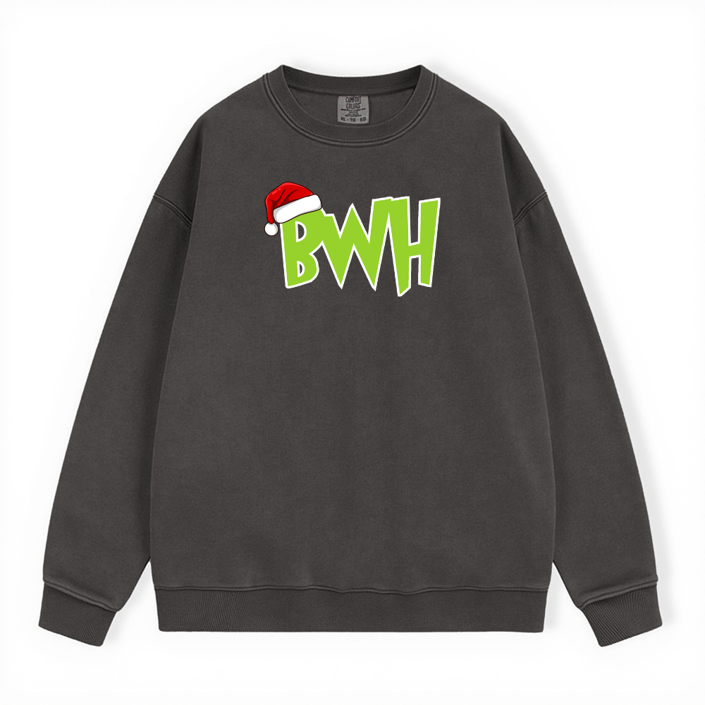 BWH GRINCH COMFORT COLORS CREWNECK
