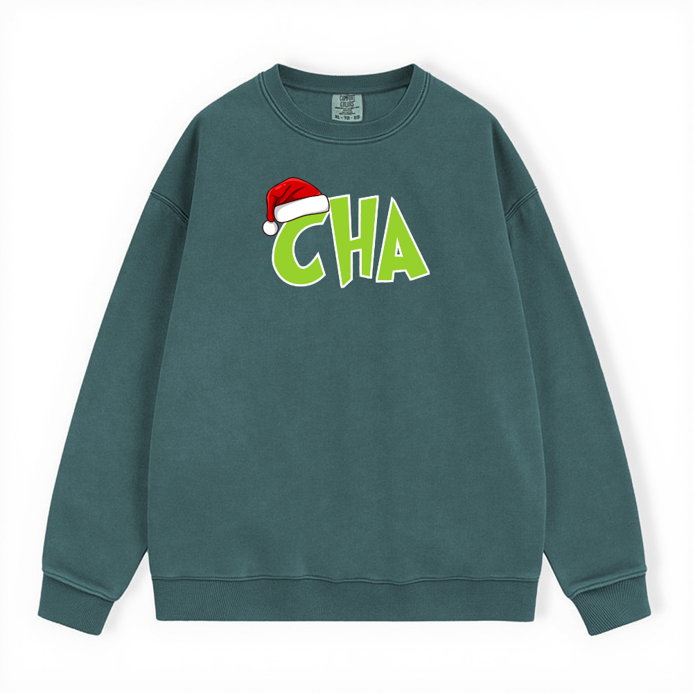 CHA GRINCH COMFORT COLORS CREWNECK