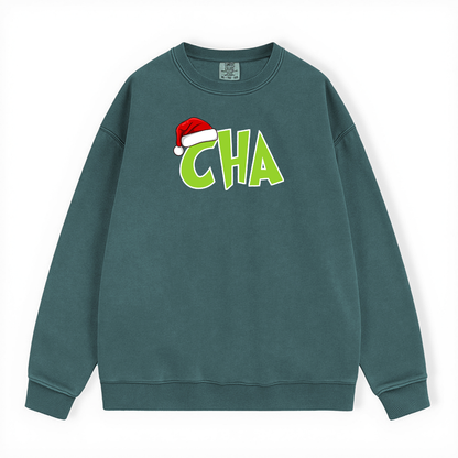 CHA GRINCH COMFORT COLORS CREWNECK