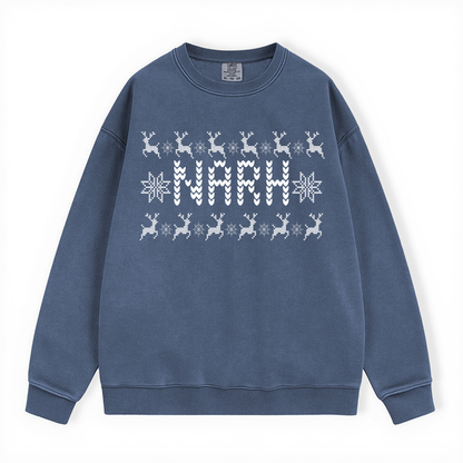 NARH UGLY SWEATER COMFORT COLORS CREWNECK