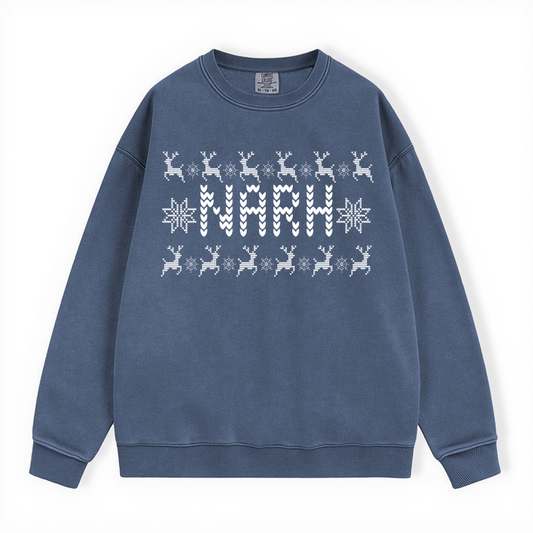 NARH UGLY SWEATER COMFORT COLORS CREWNECK