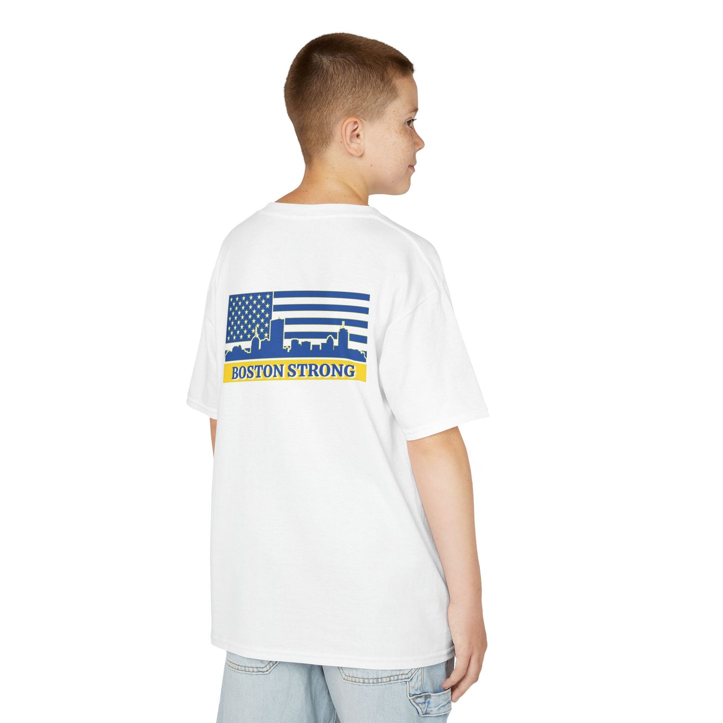 KIDS RUN FAST COTTON TEE