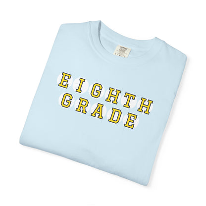 EIGHTH GRADE YELLOW PLAYER LETTERS T-SHIRT