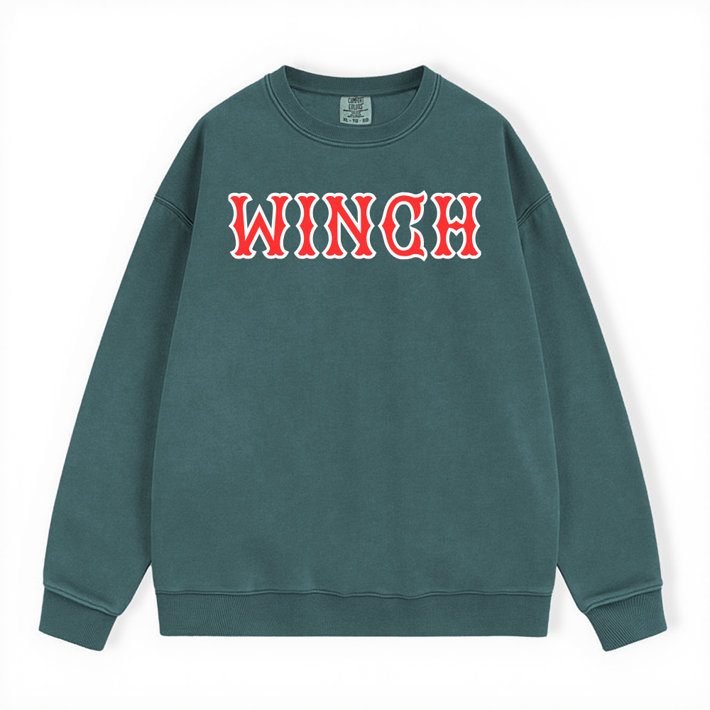 WINCH  SOX LETTERS CREWNECK